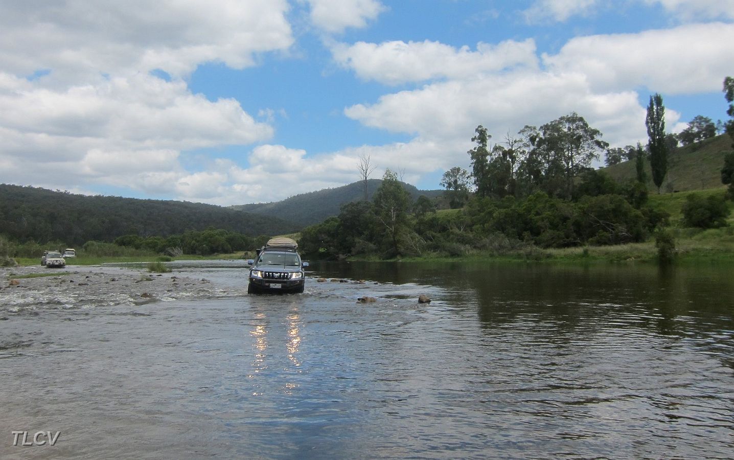 05-Dora enjoying the Snowy River.JPG